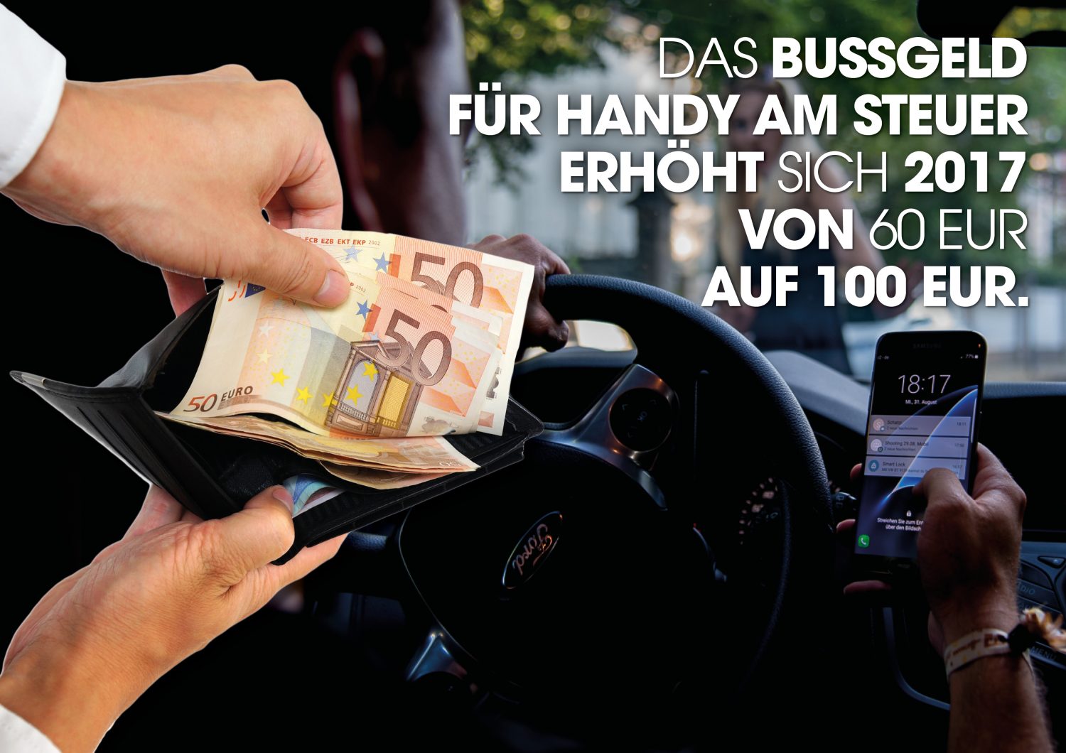 Bußgeld » Be Smart! Kampagne für Verkehrssicherheit