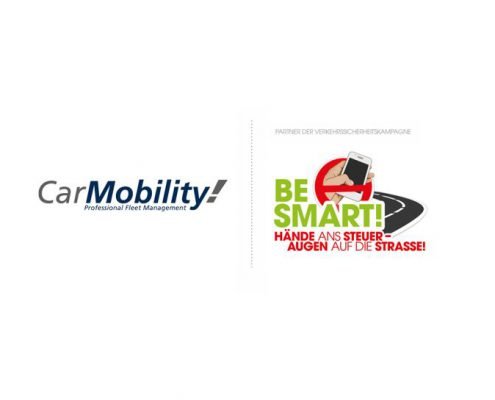 Kooperation: Logos von CarMobility und BE SMART!